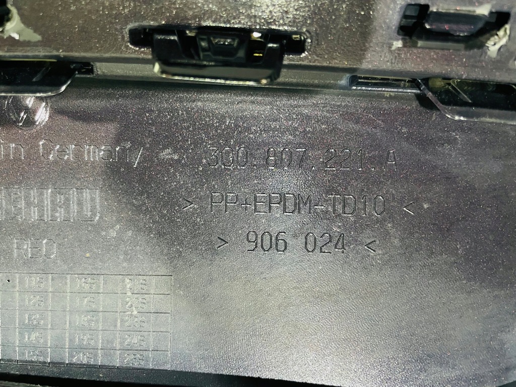 фото №13, Vw passat b8 3g0 higline бампер перед передній 4xpdc spreysk 2015-2023 rok