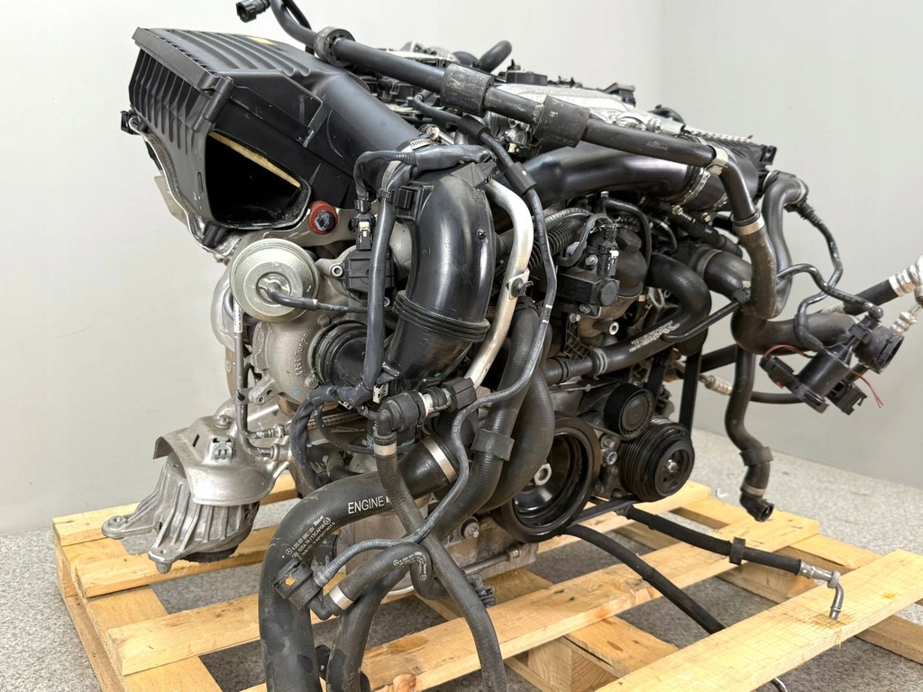 фото №11, Mercedes двигатель 274920 274.920 2.0 cgi бензин potwierdzony пробег film