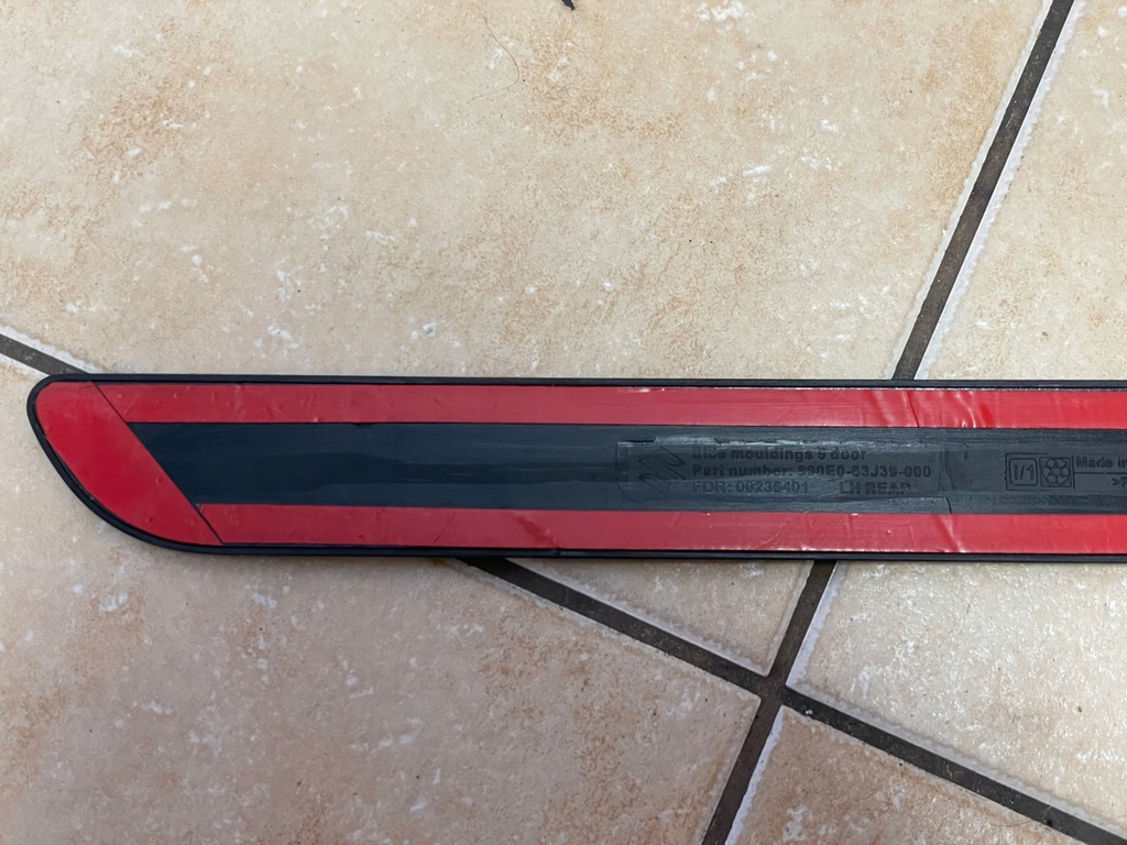 фото №6, Suzuki swift молдинг двері задня l 990e0-63j39-000