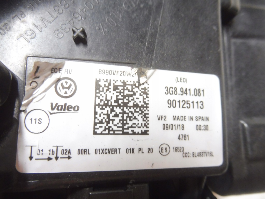 фото №4, Vw arteon лампа левая full led