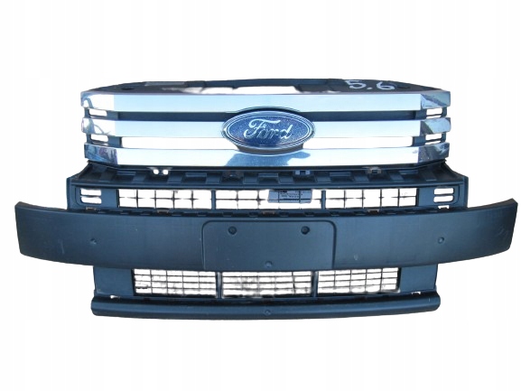 фото №1, Ford flex 08- решётка радиатора решётка радиатора передняя решётка средняя бампера абсорбер