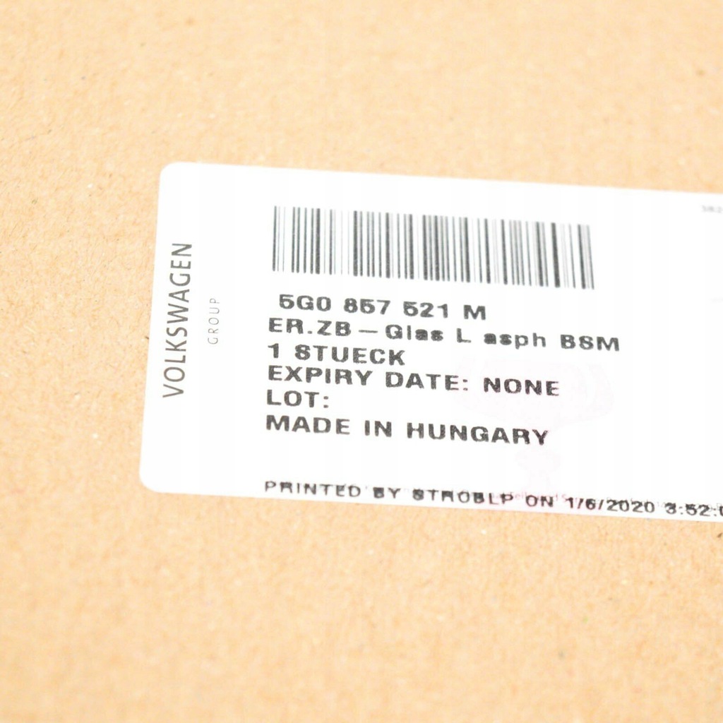 фото №6, Зеркало левая vag vw e golf golf r32 gti оригинальный 5g0857521m