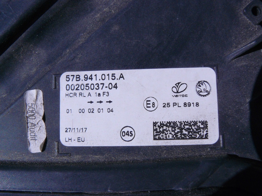 фото №11, Skoda karoq лампа передняя левая обычная led