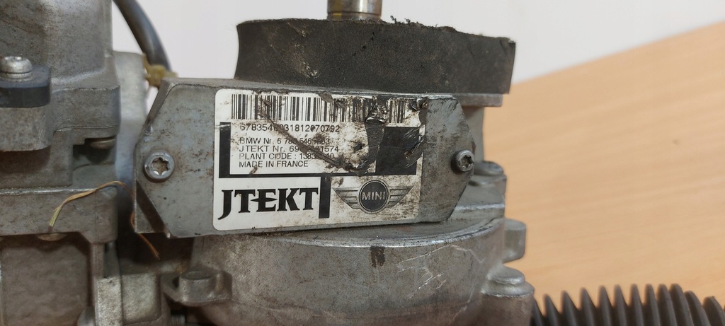 фото №4, Mini cooper r55 r56 r57 рейка рульова трансмісія оригінальний номер