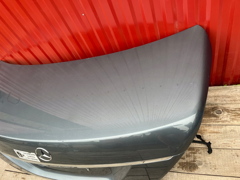 фото №8, Mercedes w221 крышка багажника задняя 368 kpl оригинал w цвет