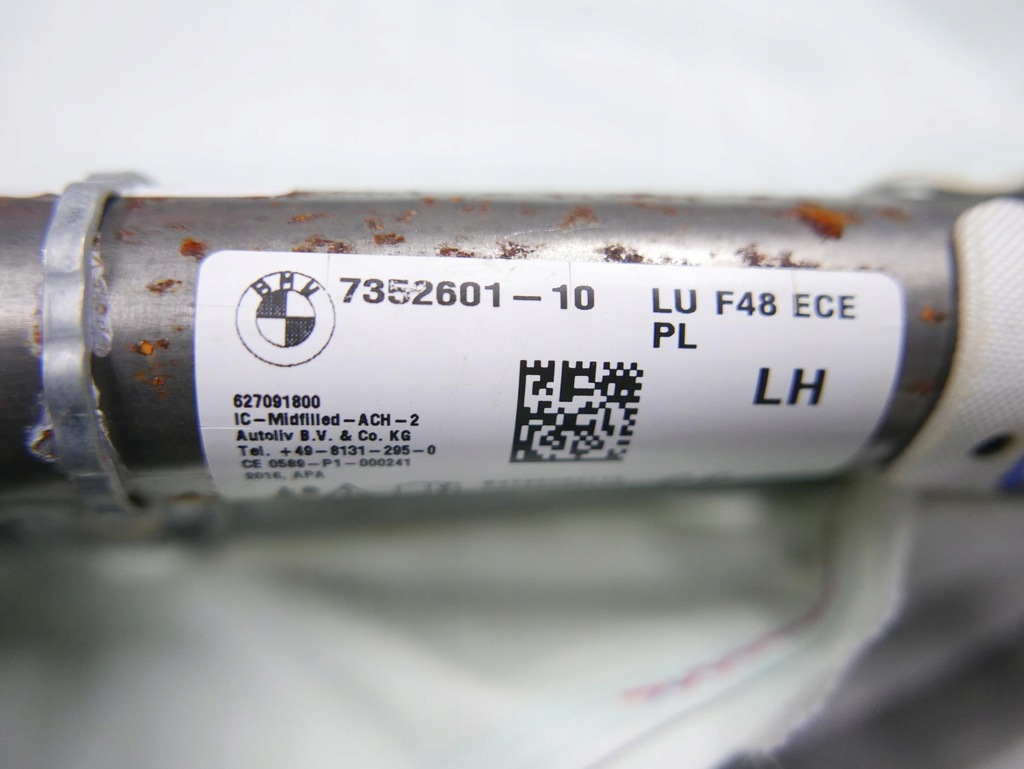 фото №9, Bmw x1 f48 шторка безопасности подушка левая сработавшая подушка безопасности 7352601