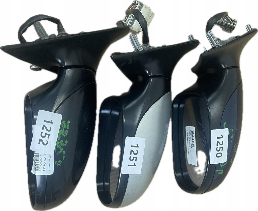 фото №10, Peugeot 406 95-04r зеркало правое электрический 7 pin разные цвета