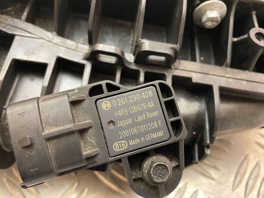 Jaguar e-pace 2020 коллектор впускной  h4p39424bc с Разборки