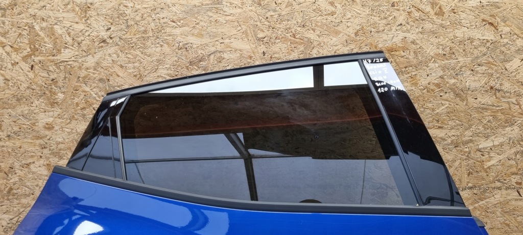 фото №10, Renault clio v двері правий праве задня задні 120mik колір blue iron terqh