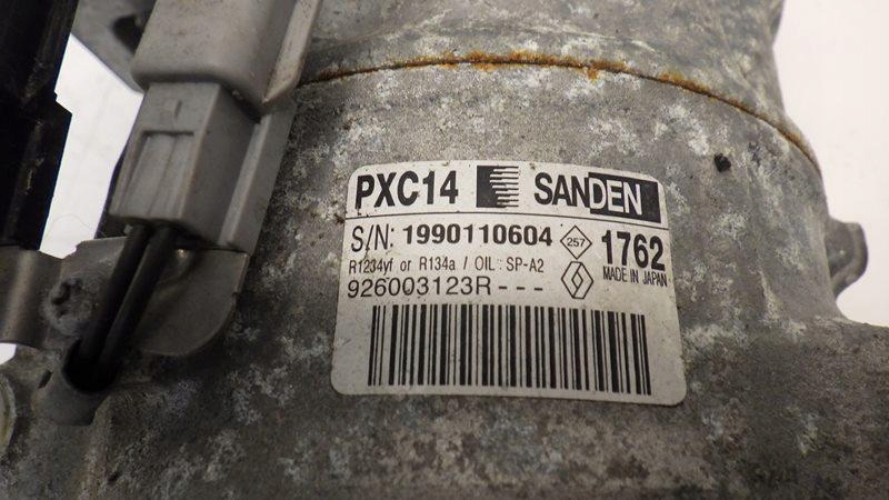 фото №8, Компресор кондиціонера renault scenic iv 1.5 dci 926003123r pxc14