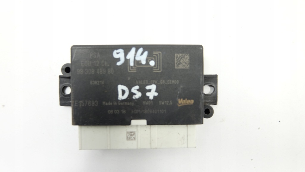 фото №1, Citroen ds7 модуль блок керування pdc 9830848980