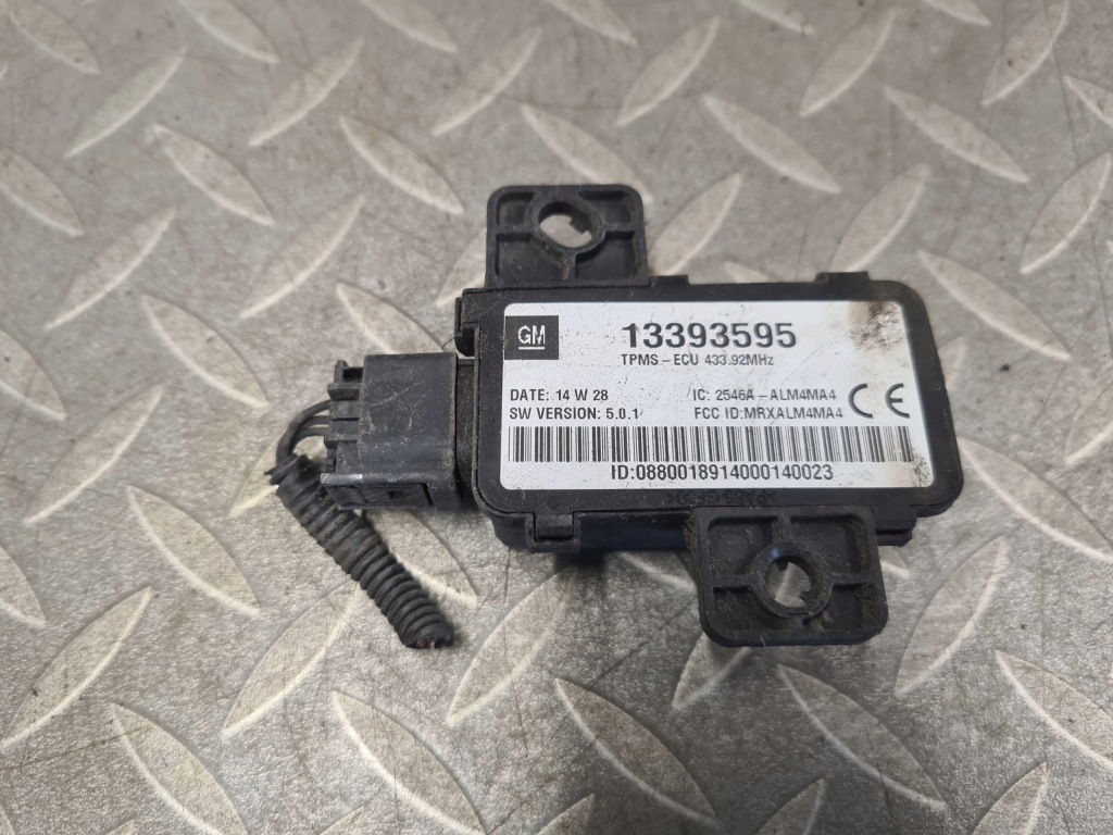 фото №1, Модуль тиску колеса kół шини датчик тиску в шинах opel adam оригінал 13393595