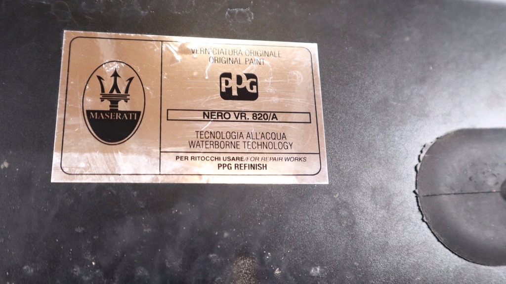 фото №14, Maserati ghibli 14- капот крышка двигателя 820/a