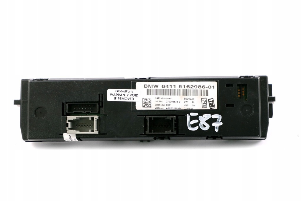 фото №10, Bmw e81 e87 e90 панель обдув кондиціонера 9162986