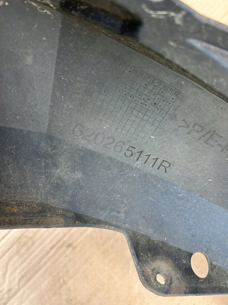 фото №7, Dacia sandero iii 20- stepway jogger накладка-спойлер решётка бампера перед 620265111r