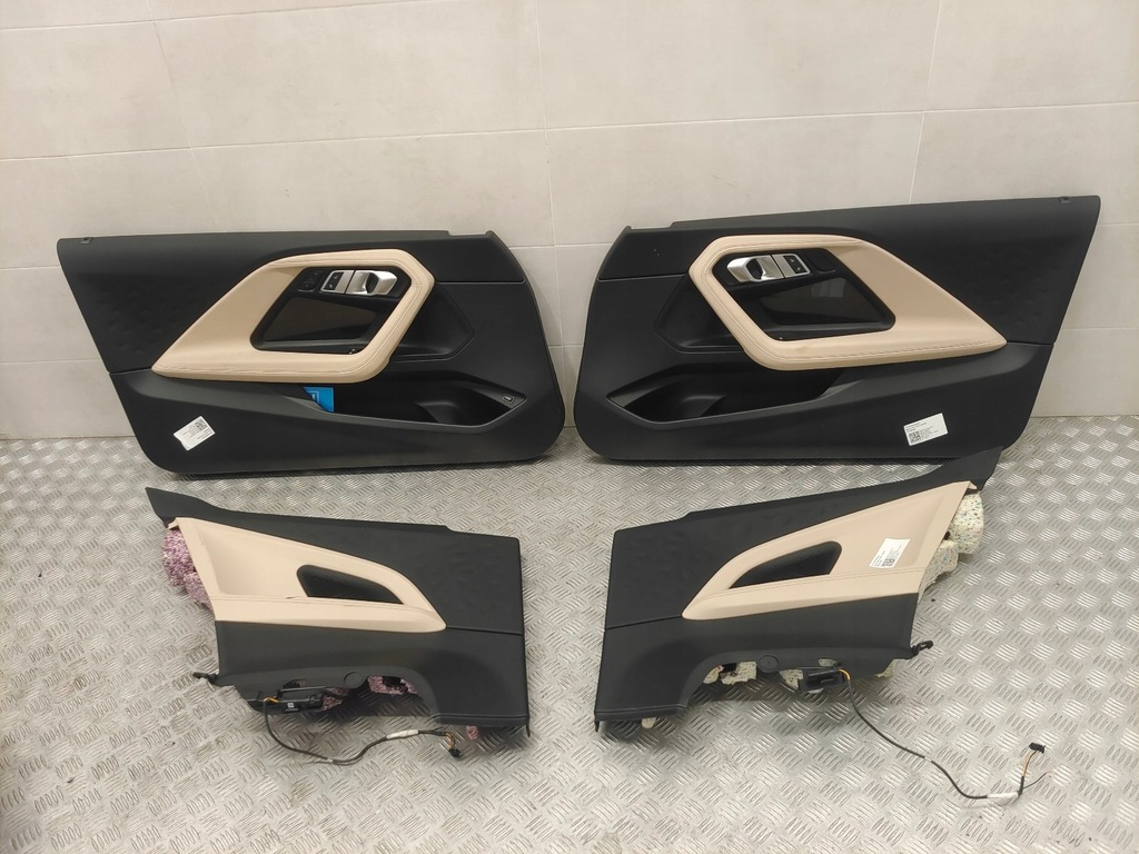 фото №9, Bmw g42 обивка сиденья заднее сиденье обшивки туннель кожа