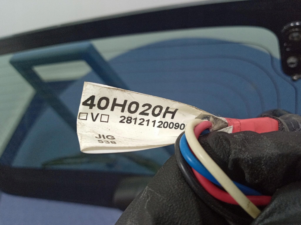 фото №9, Citroen c1 i lift 12-14 кришка багажника багажника скло задня