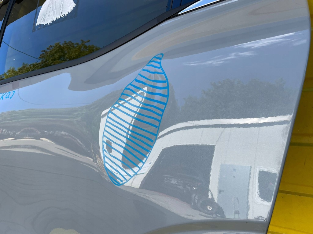 Renault megane v e-tech дверь левая задний  tekqj eu. giełda Недорого