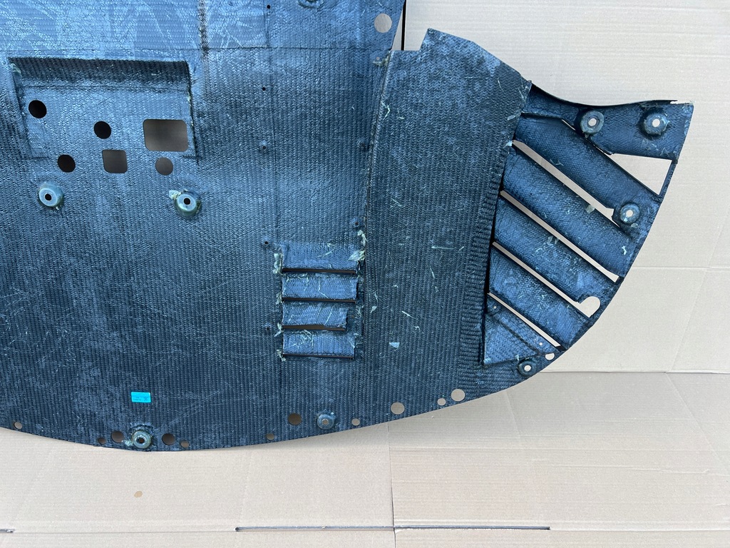 фото №14, Ferrari sf90 xx защита нижняя пол перед карбон