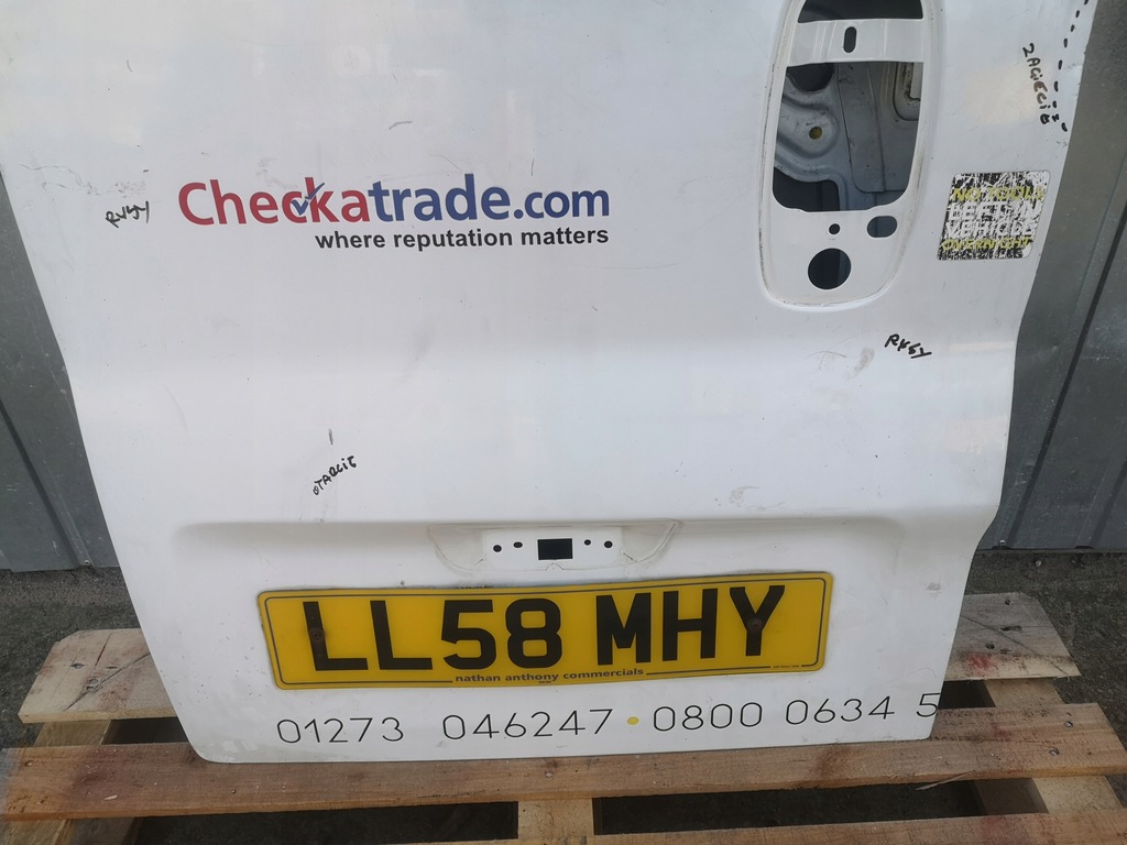 фото №11, Дверь распашные левый задняя opel vivaro a renault trafic ii lift 06-14