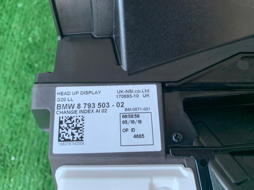 фото №5, Head up hud консоль приборная панель bmw 3 g20 g21 8793503