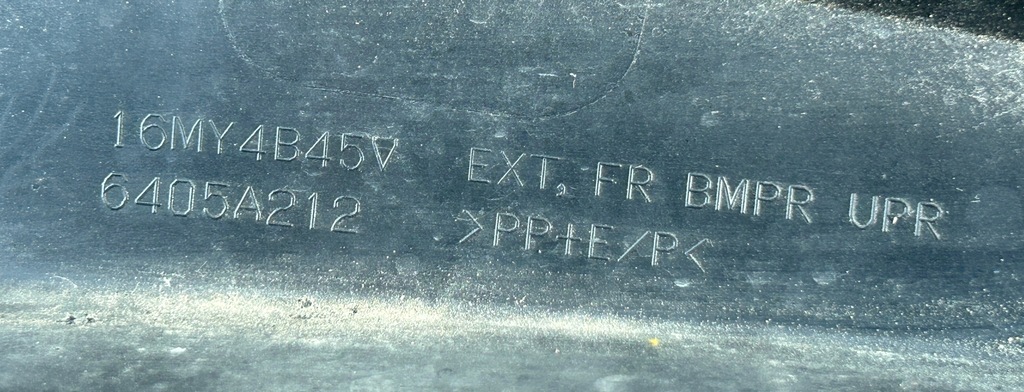 фото №11, Молдинг бампера перед mitsubishi outlander iii lift 6405a212