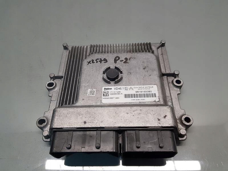 фото №1, Бортовий комп'ютер двигуна citroen peugeot 9818160080