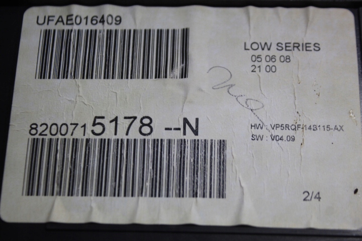 фото №4, Приборы renault clio iii 1.2