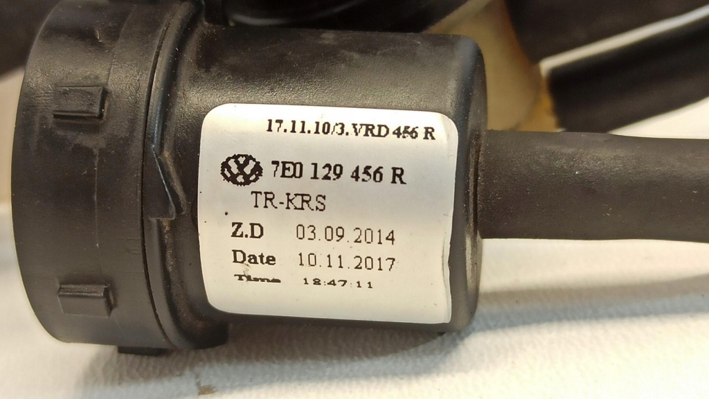 фото №5, Vw transporter t6 клапан вакуумa провода 2.0 tdi 7e0129456r