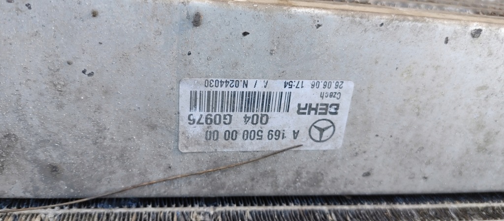 Вентилятор радиатора mercedes b klasa w245 2.0cdi Оригинал