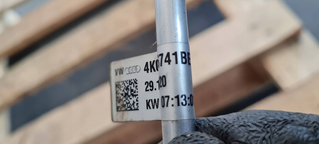 фото №8, A6 c8 4k шланг трубка кондиционера 2.0 tdi 4k0816741be a7 4k