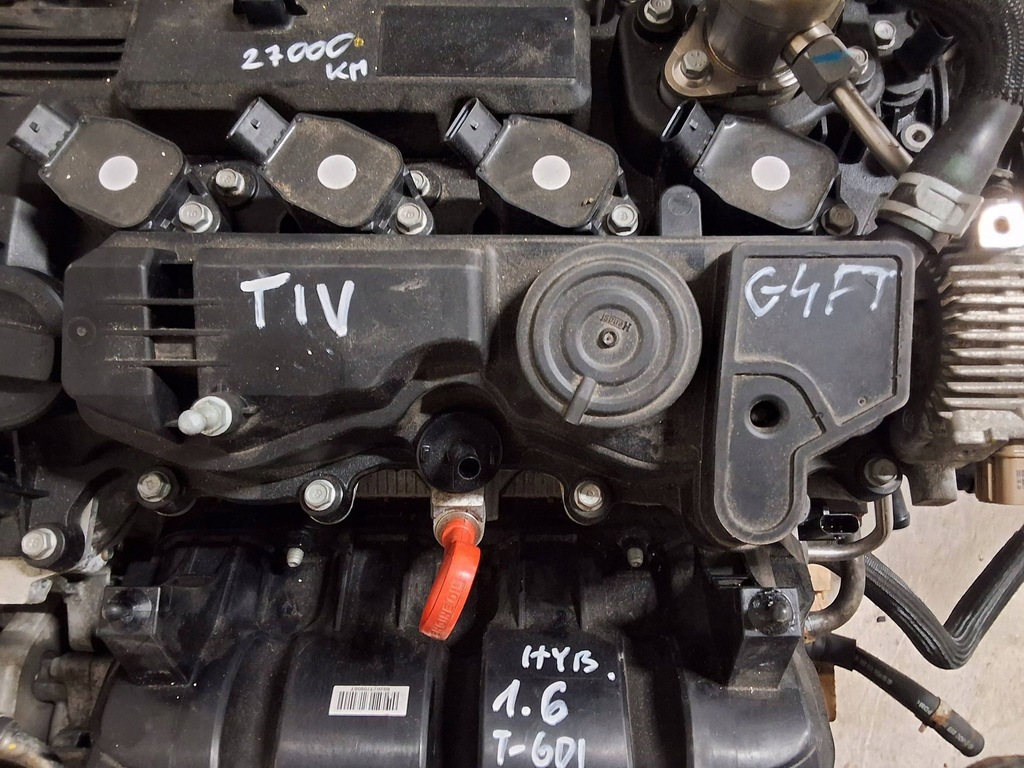 фото №10, Tucson iv 1.6 t-gdi гибрид двигатель kompletny kod g4ft пробег 27.000