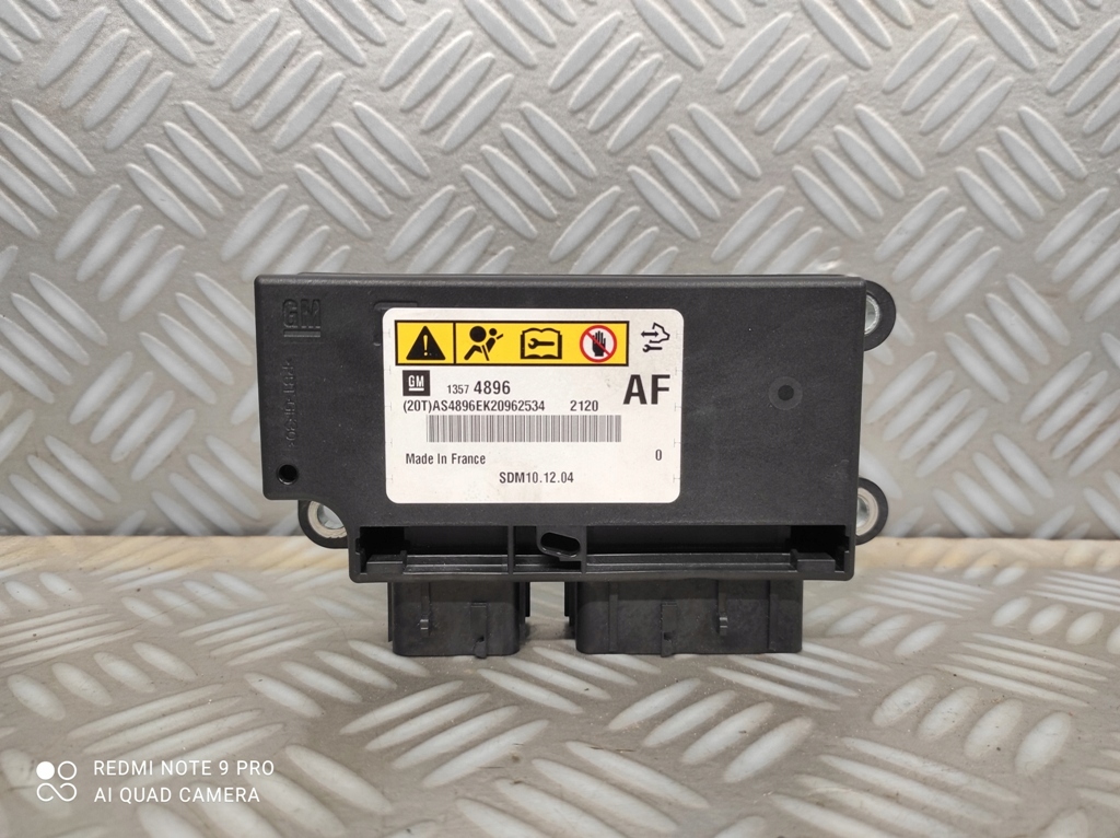 Купить Модуль датчик подушка безопасности opel astra iv j opel zafira c 13574896
