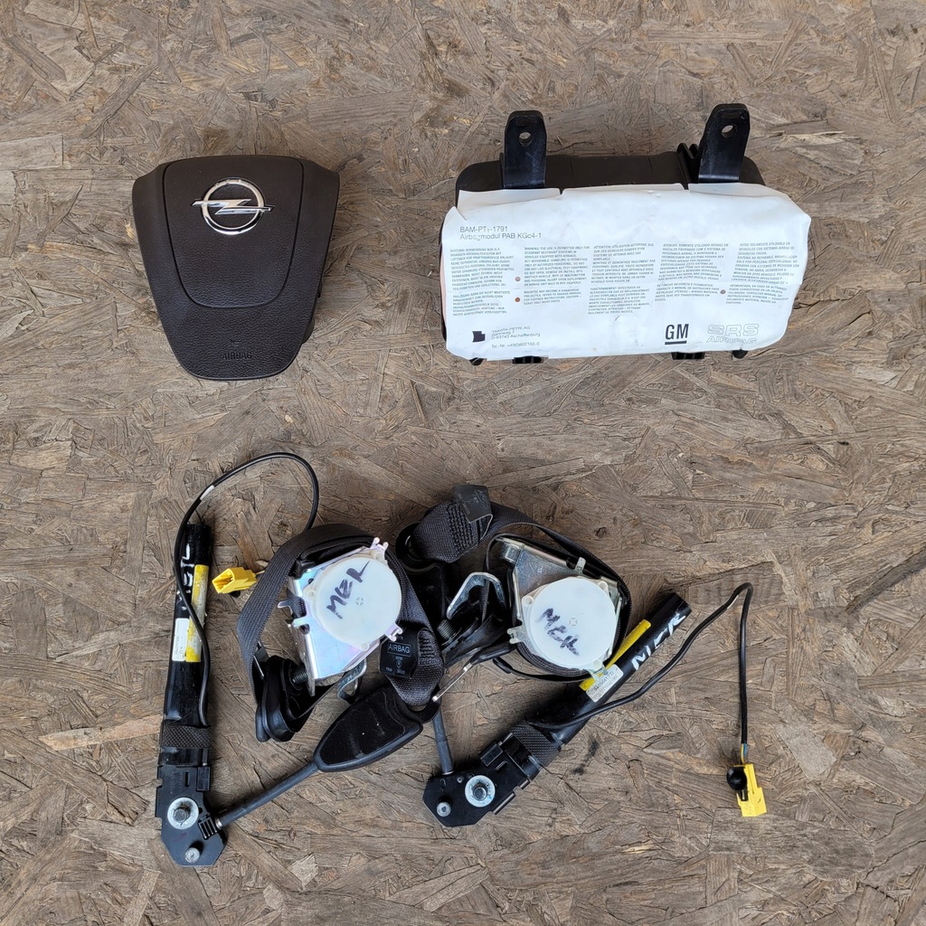 фото №1, Подушка безопасности ремни подушка opel meriva b
