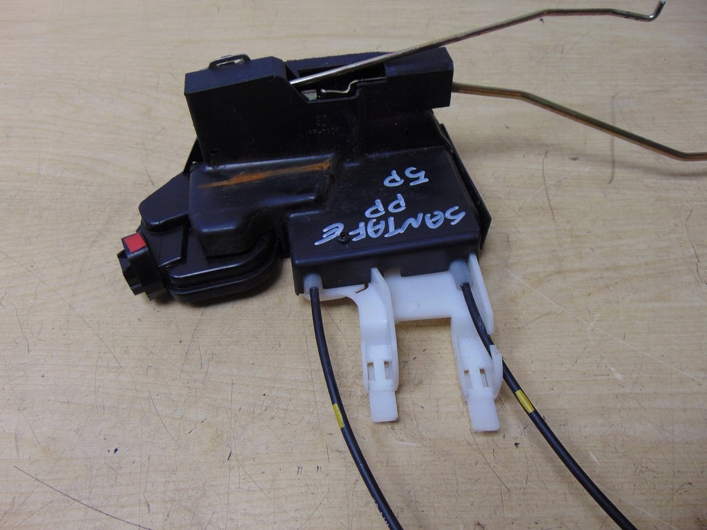 фото №6, Замок дверь правый перед hyundai santa fe 1 5pin eu