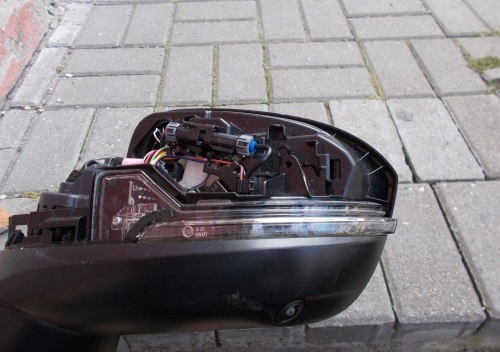 фото №9, Nissan ariya 20- зеркало левая 14 pin eu ассистент камера 96302-5ms2a