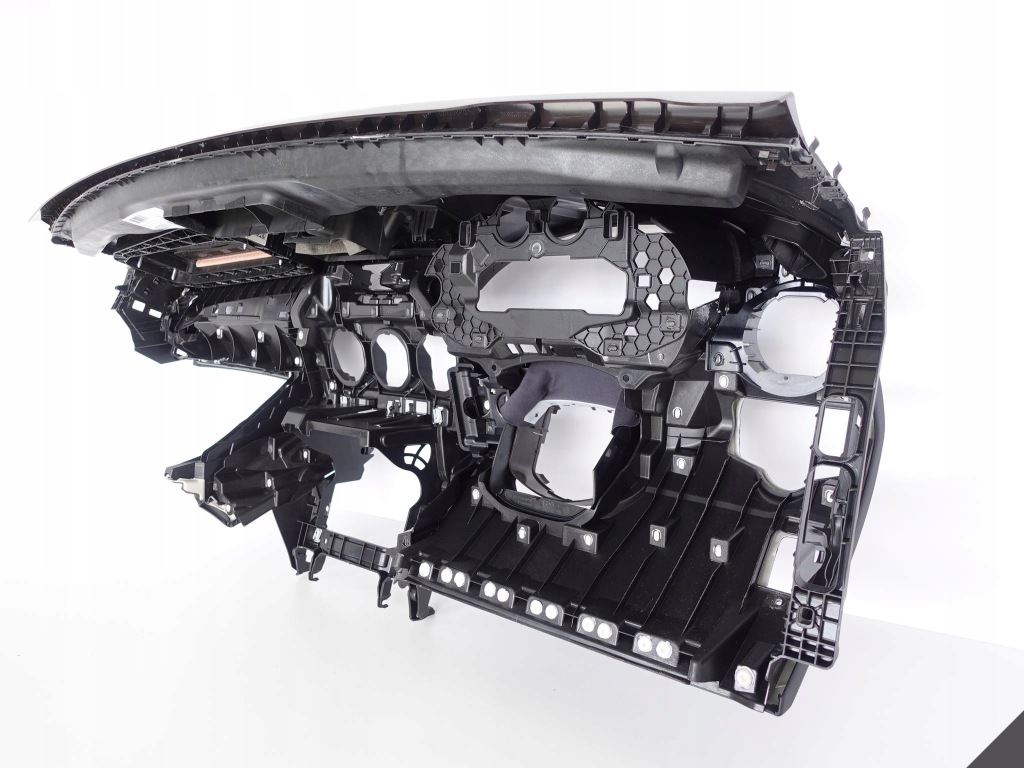 фото №10, Mercedes glc x253 15- консоль приборная панель кожа коричневый org