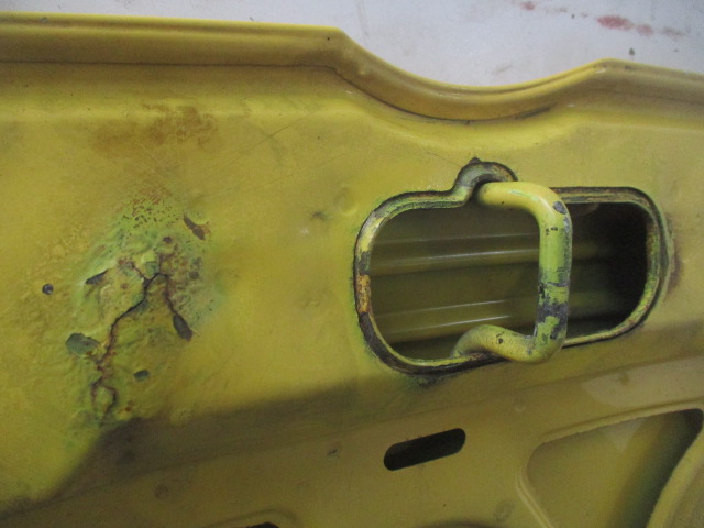 фото №4, Vw fox 05r капот крышка багажника передняя жёлтая ly1c