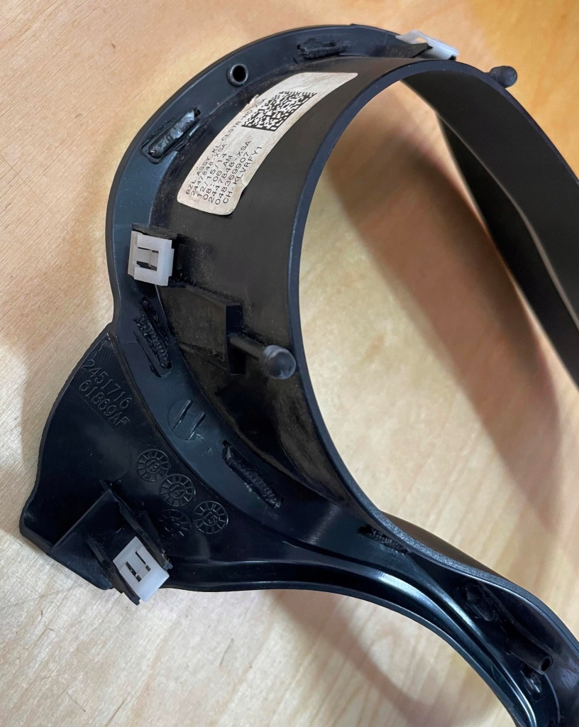 фото №10, Захист рамка спідометра jeep cherokee kl 2.4 2015