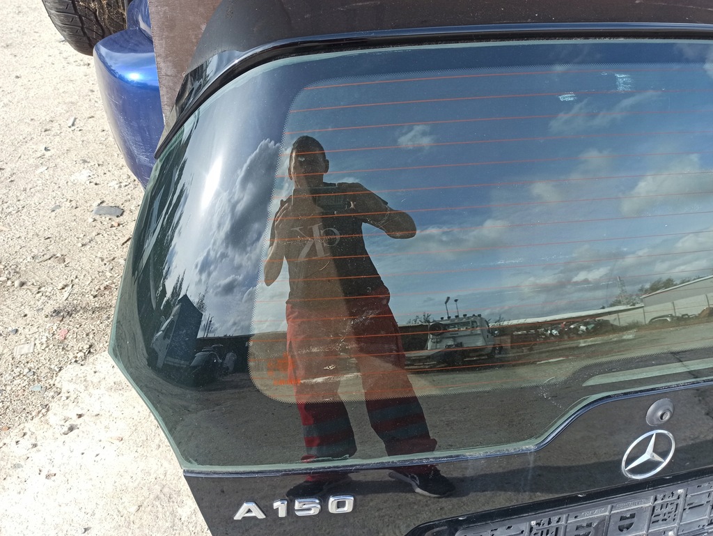 фото №7, Крышка багажника багажника mercedes a-klasa w169 цвет чёрный 696