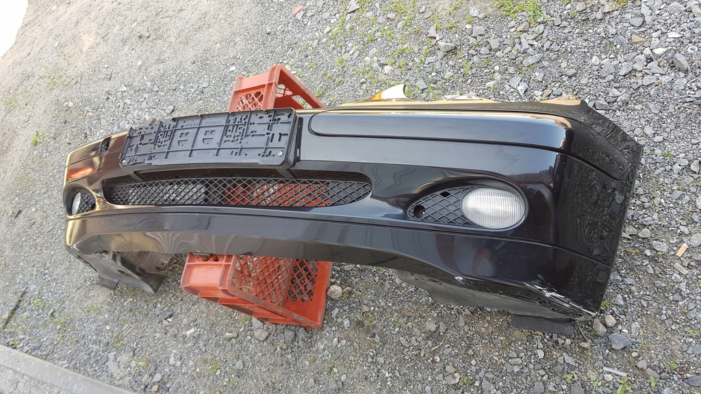 фото №8, Mercedes w203 197 бампер перед гарний