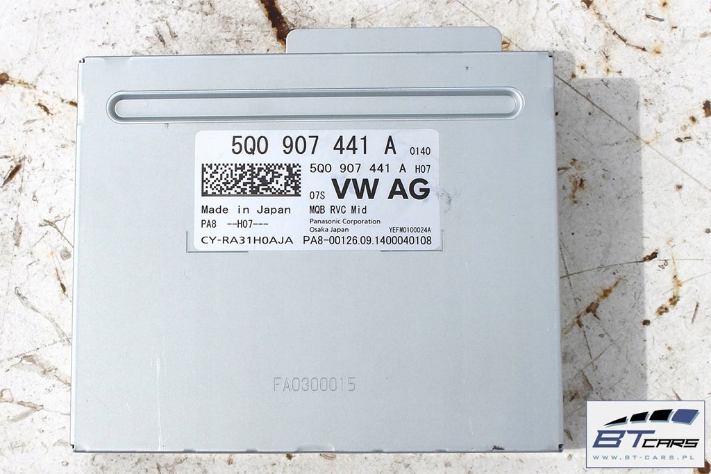 фото №6, Audi a3 cabrio камера задняя задняя заднего вида 4e0827574m 8v модуль блок управления 5q090