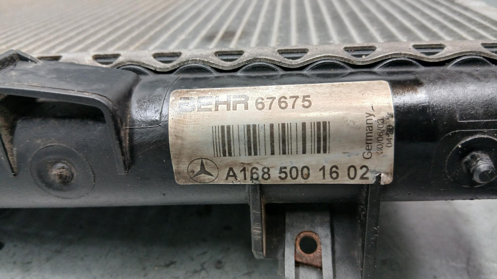 Радіатор води mercedes vaneo w414 01-05r 1.7cdi a1685001602 Київ