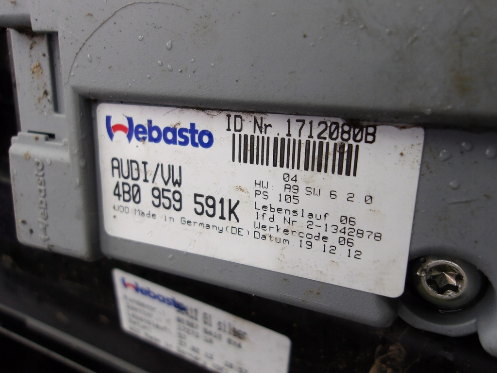 фото №7, Seat exeo kombi люк kompletny скло дах оригінальний номер