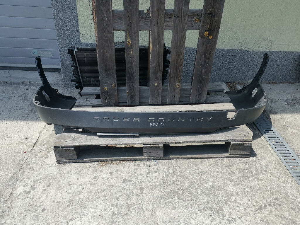 фото №1, Volvo v90 cross спойлер накладка бампера заднього