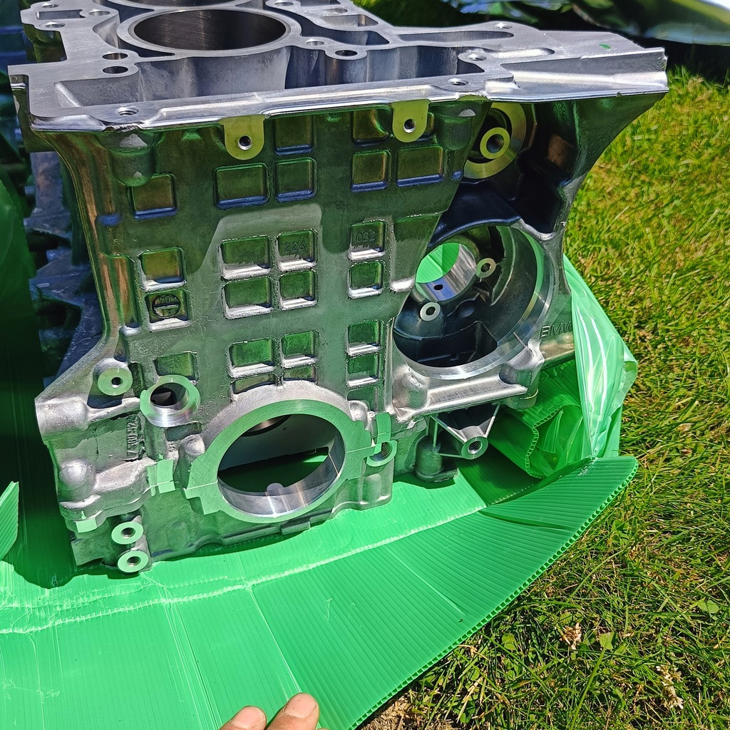 фото №11, Блок двигателя n54 535i 7560522 do bmw e92 e60 e87 fabrycznie новый болты