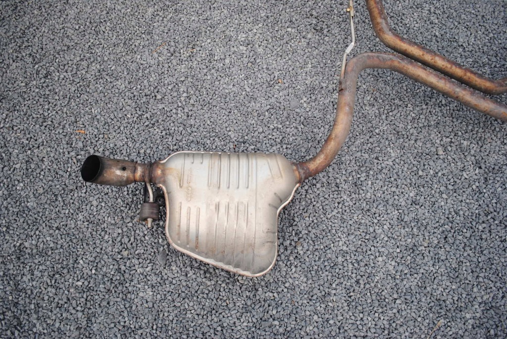 Гаситель выхлоп конечный 4f0253612aa, 4f0253611aa audi a6 c6 с Разборки