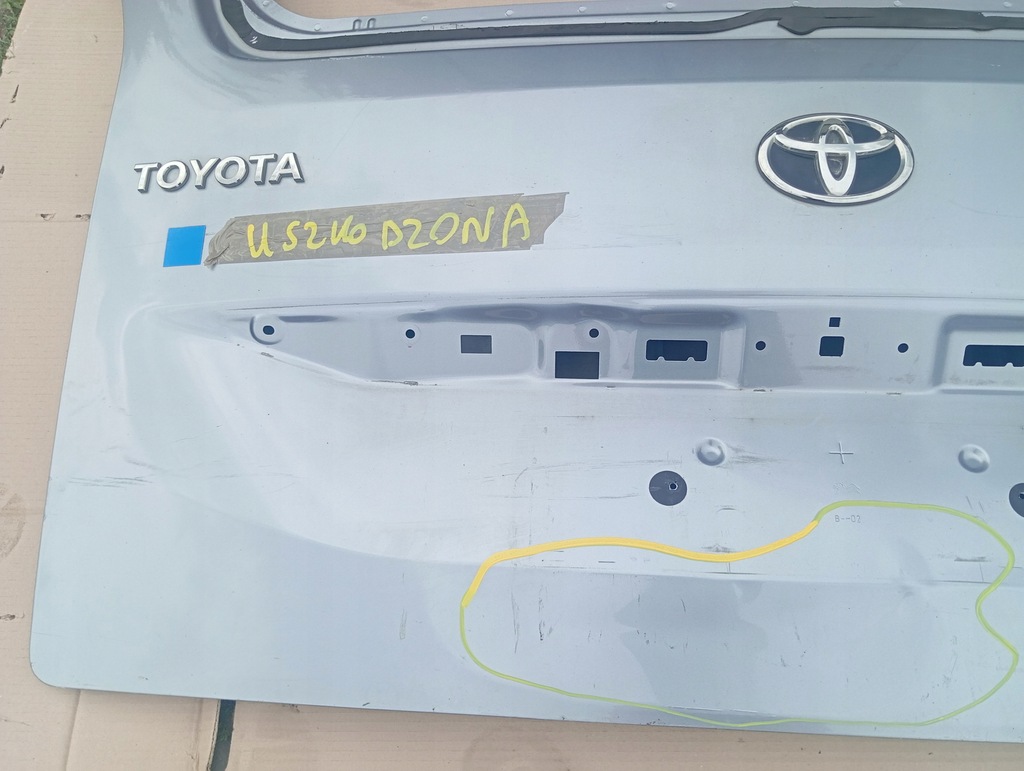 фото №12, Крышка багажника задняя задняя toyota proace city citroen berlingo opel combo iv rifter