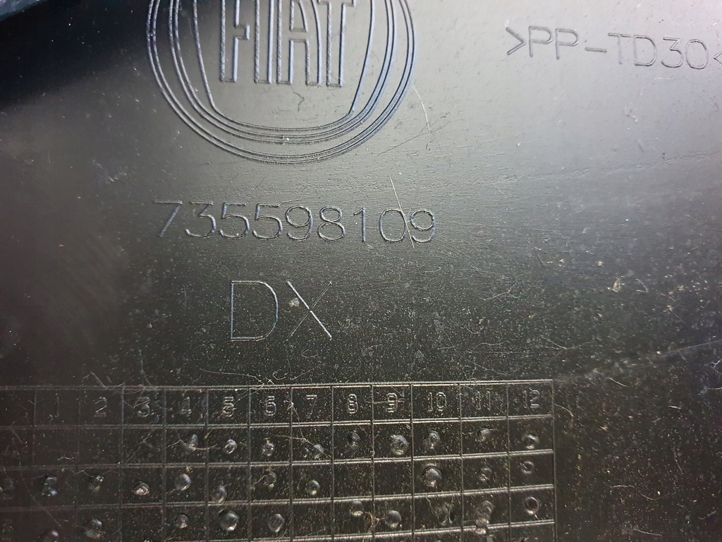 фото №13, Fiat panda iii 3 2010-2023 cross 4x4 бампер перед передній решітка радіатора