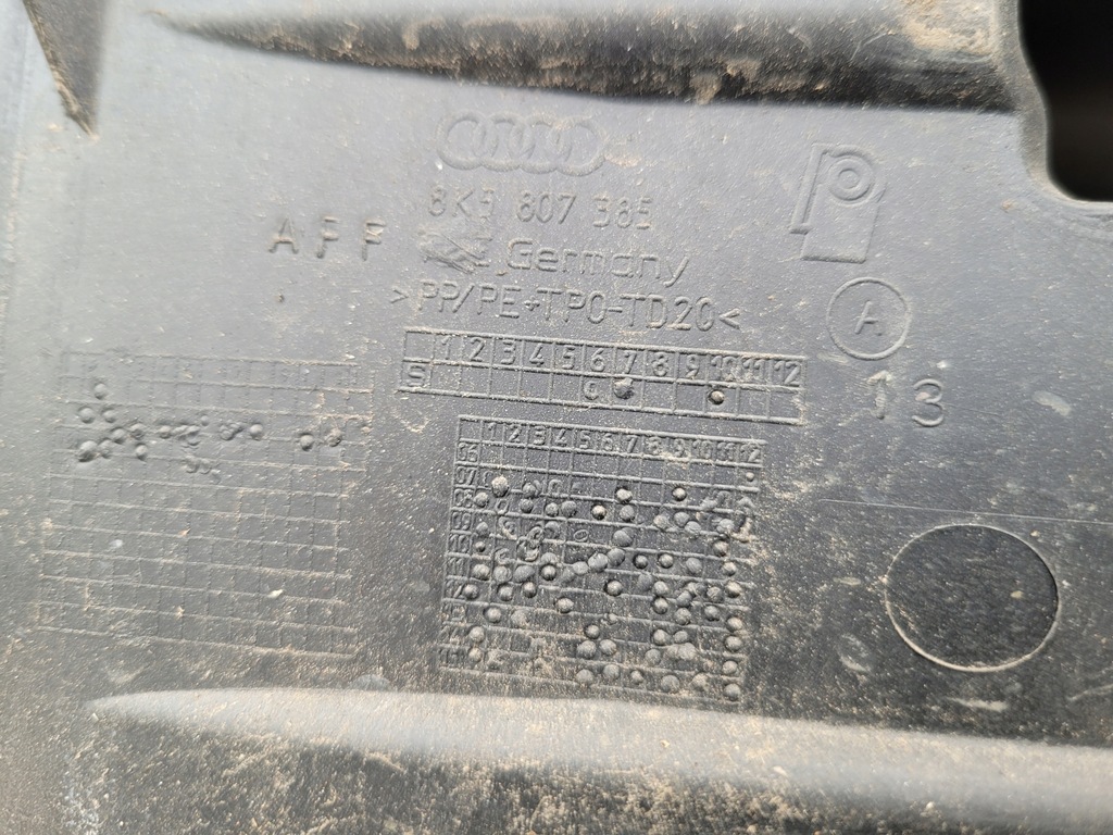 фото №10, Audi a4 b8 8k0 sedan 07-12 бампер задній задня